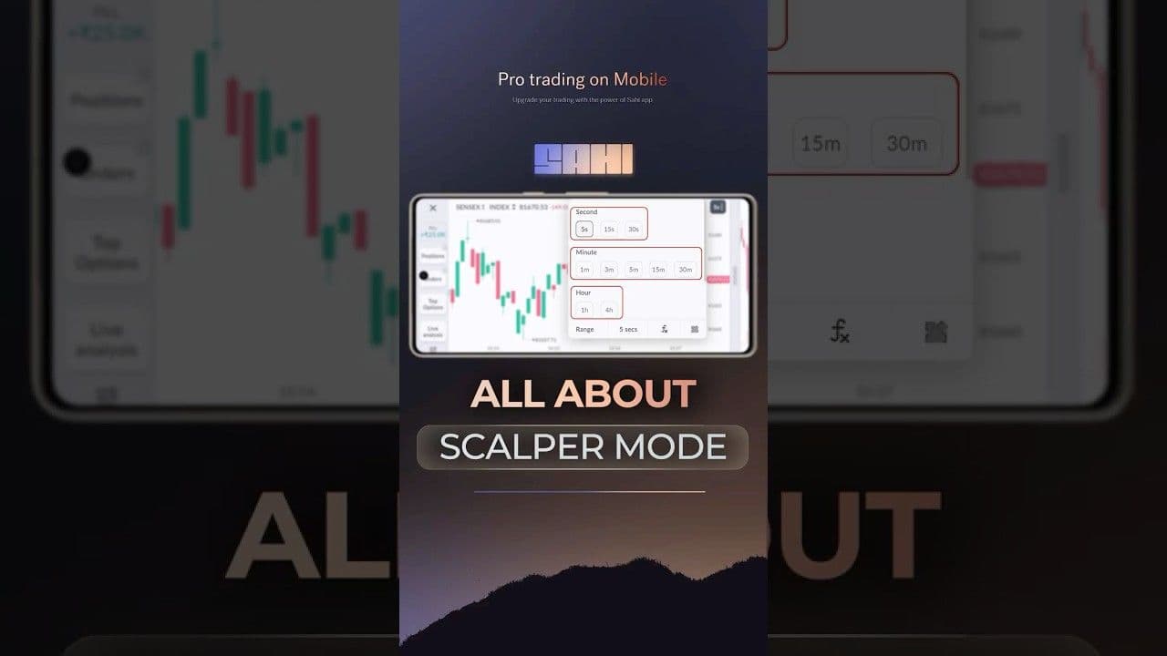 All About the Sahi Scalper Mode #SahiApp
