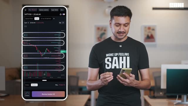 Option Seller Mode mein Basket Orders Kaise Banayein?