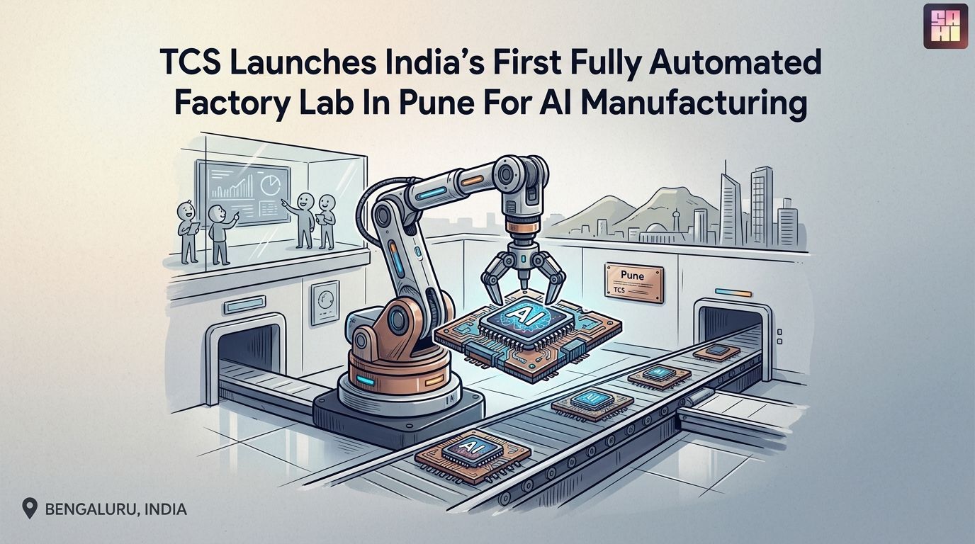 TCS launches India's first AI-powered 'lights-out' factory in Pune; lab features fully robotic battery pack assembly line for autonomous manufacturing