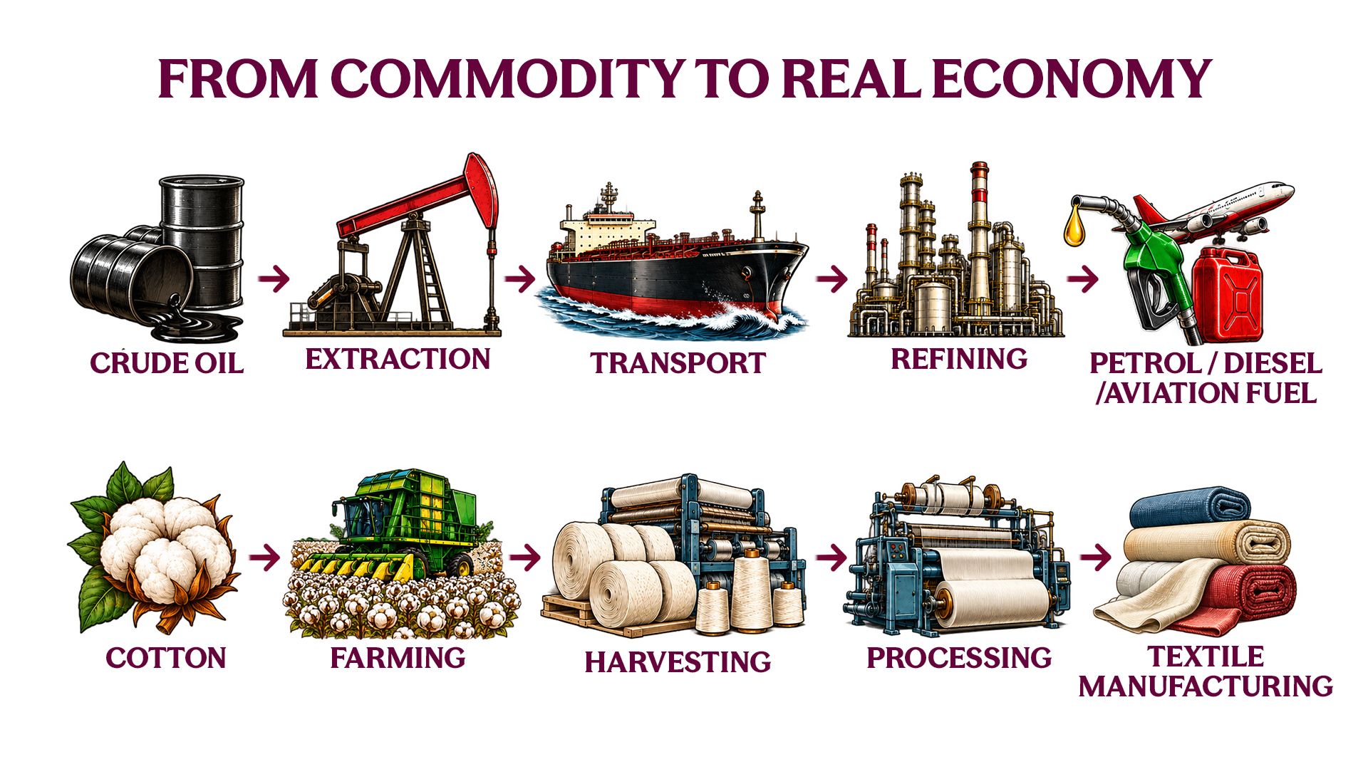 From Commodity To Real Economy